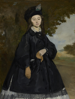 Portrait of Madame Brunet by Edouard Manet