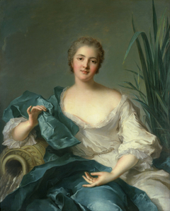 Portrait of Madame Marie-Henriette Berthelot de Pléneuf by Jean-Marc Nattier