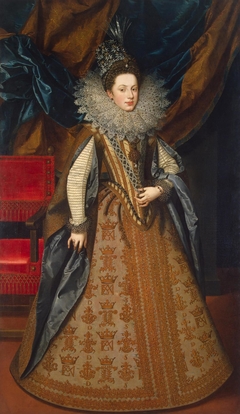 Portrait of Margaret of Savoy, Duchess of Mantua by Frans Pourbus the Younger