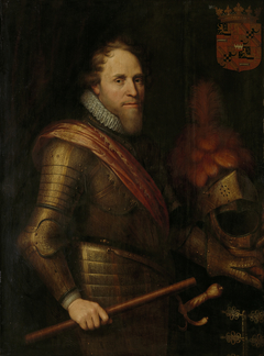 Portrait of Maurits (1567-1625), Prince of Orange by Michiel van Mierevelt