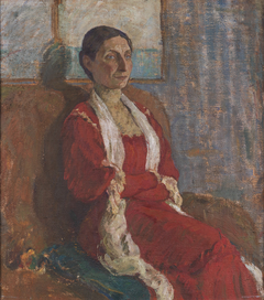 Portrait of Mrs. Bertha Brandstrup by Karl Isakson