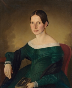 Portrait of Mrs. Juppová by Jozef Božetech Klemens