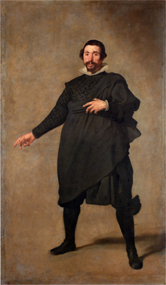 Portrait of Pablo de Valladolid by Diego Velázquez