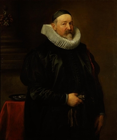 Portrait of the Antwerp city almoner Adriaen Stevens, aged 68 by Anthony van Dyck