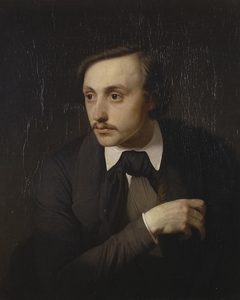 Portrait of the Artist Ivan Sokolov by Yakov Kapkov