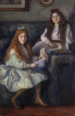 "Portrait of the Daughters of the Manufacturer Vysotsky" by Leonid Pasternak