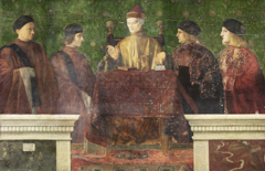 Portrait of the Loredan family by Giovanni Bellini