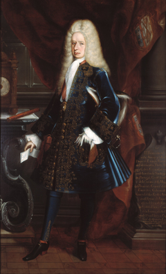 Portrait of the Viceroy, the Duke of Linares by Juan Rodríguez Juárez