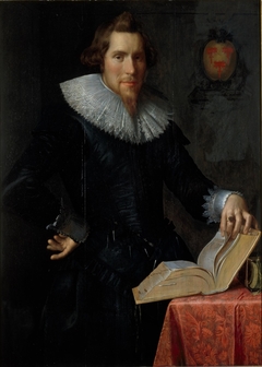 Portret van Johan Pater (1595-1642) by Joachim Wtewael