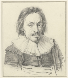 Portret van Pieter Saenredam by Unknown Artist