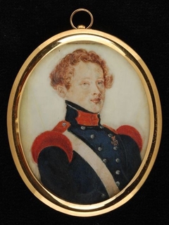 Portretminiatuur van J. Hendriksen by anonymous painter