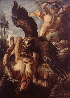 Prometheus Bound by Jacob Jordaens