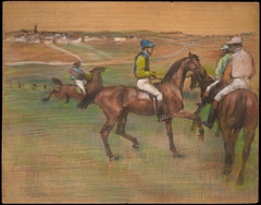 Race Horses by Edgar Degas