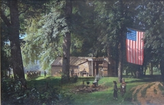 Recruiting Station, (Bethlehem) by William Trost Richards