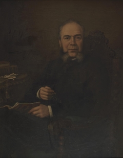 Rev John Morris, DD, 1813-96 by Anonymous