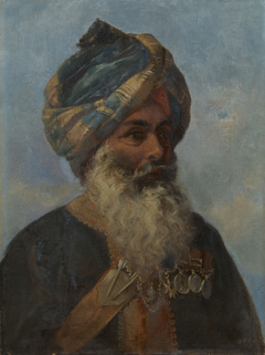 Risaldar Anoop Singh, Sirdar Bahadur, 11th Bengal Lancers by Sydney Prior Hall