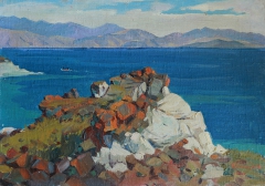 Rocks of Sevan by Gevorg Avagyan