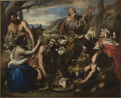 Sacrifice of Noah by Pacecco De Rosa