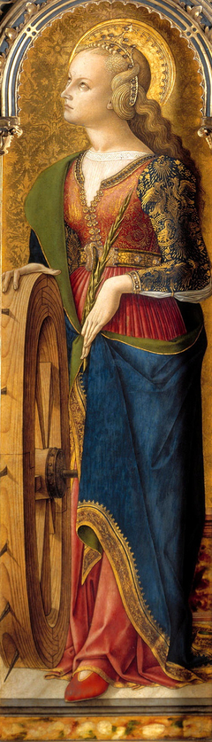 Saint Catherine of Alexandria by Carlo Crivelli