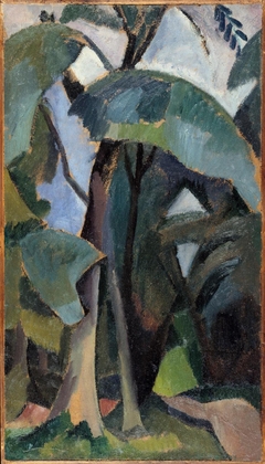 Saint-Cloud, Landscape Study by Robert Delaunay