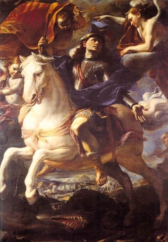 Saint George on Horseback by Mattia Preti