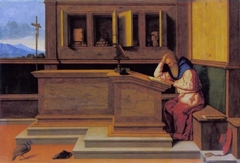 Saint Jerome in His Study by Vincenzo Catena