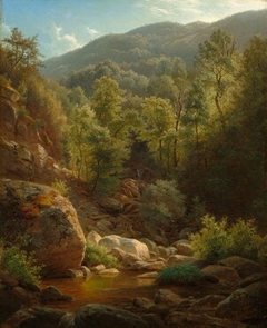 Scene in the Catskills by Paul Weber