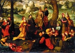 Scenes from the life of St. Mary Magdalene. by Lucas van Leyden