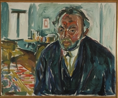 Self-Portrait after the Spanish Flu by Edvard Munch