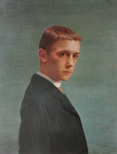 Self-portrait at 20 by Félix Vallotton