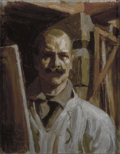 Self-Portrait for the Uffizi Gallery by Akseli Gallen-Kallela