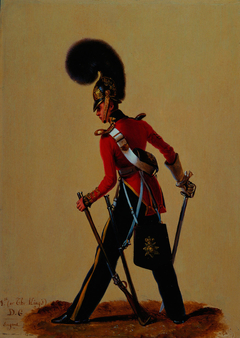 Sergeant, 1st (The King's) Dragoon Guards by Alexandre-Jean Dubois-Drahonet