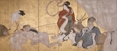 Seven Gods of Good Fortune by Hanabusa Itchō