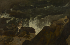 Shipwrecked on a Beach (The Tempest) by Théodore Géricault