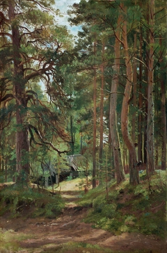 Сосновый лес by Ivan Shishkin