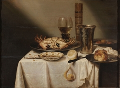 Still Life with Crab by Jan Albertsz Rotius