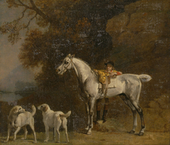 Studies for or after "The third Duke of Richmond with the Charleton Hunt" by George Stubbs