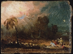 Study for The Angel Appearing to the Shepherds by Thomas Cole