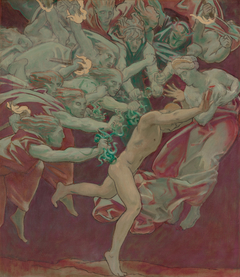 Study for the Museum of Fine Arts, Boston, Murals: Orestes and the Furie by John Singer Sargent