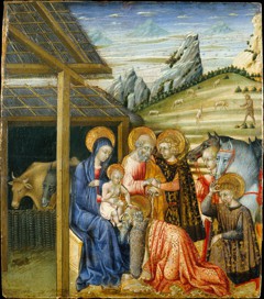 The Adoration of the Magi by Giovanni di Paolo di Grazia