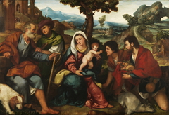 The Adoration of the Shepherds by Bonifazio Veronese