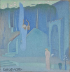 The Annunciation - Ο Ευαγγελισμός by Konstantinos Parthenis Κωνσταντίνος Παρθένης