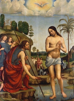 The Baptism of Christ by Francesco Francia