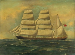 The barque Charles Cotesworth by Isaac Joseph Witham