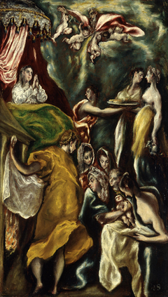 The Birth of the Virgin by El Greco