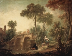 The Bridge by François Boucher