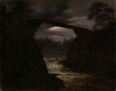 The Bridge of Hauge outside Arendal by Thomas Fearnley