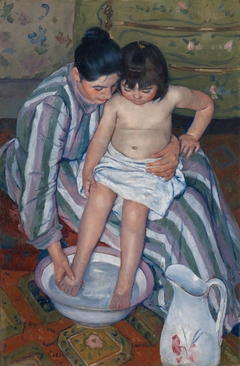 The Child's Bath by Mary Cassatt