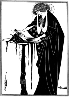 The Dancers Reward from Salome by Aubrey Beardsley