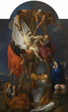 The Descent from the Cross by Charles Le Brun